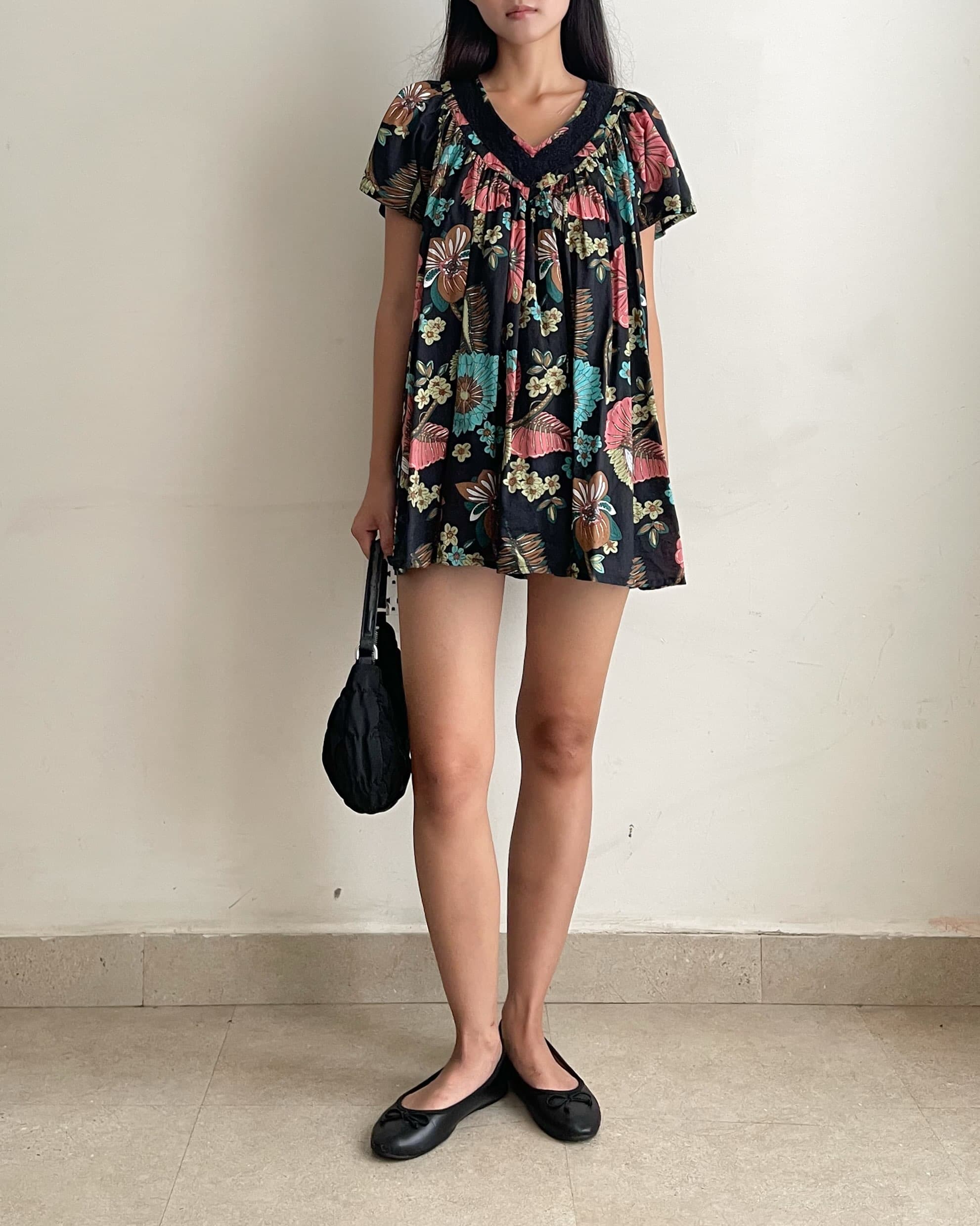 Floral printed baby doll dress 
Length 73 | 🏷️365

DR072719